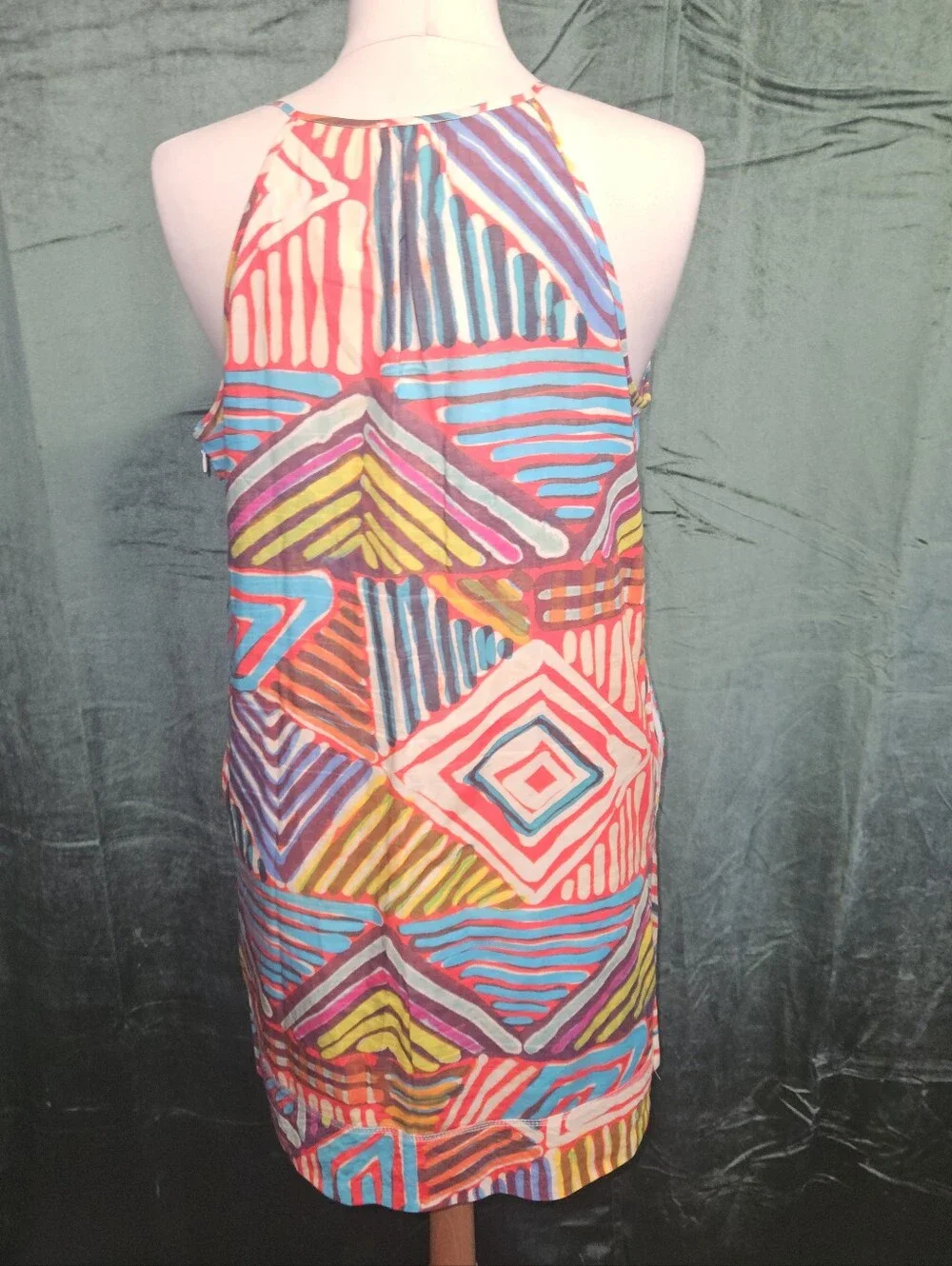 J. Crew Collection Geo Brushstroke Sundress